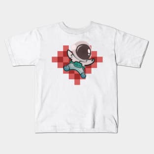 space design give me a hug art for valentine day Kids T-Shirt